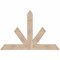 Ekena Millwork Saratoga Smooth Timber Gable Bracket, Douglas Fir, 60"W x 40"H x 3 1/2"D x 5 1/2"F, 16/12 Pitch GBW060X40X0406SAR00SDF - alternate 1